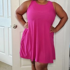 Time & Tru sleeveless knit dress with pockets